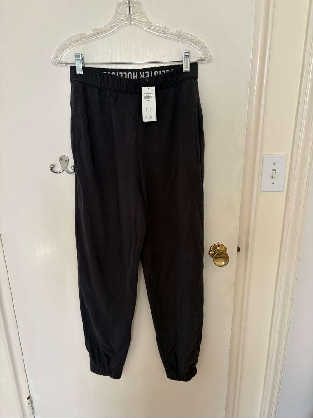 Hollister charcoal grey Jogger Pants